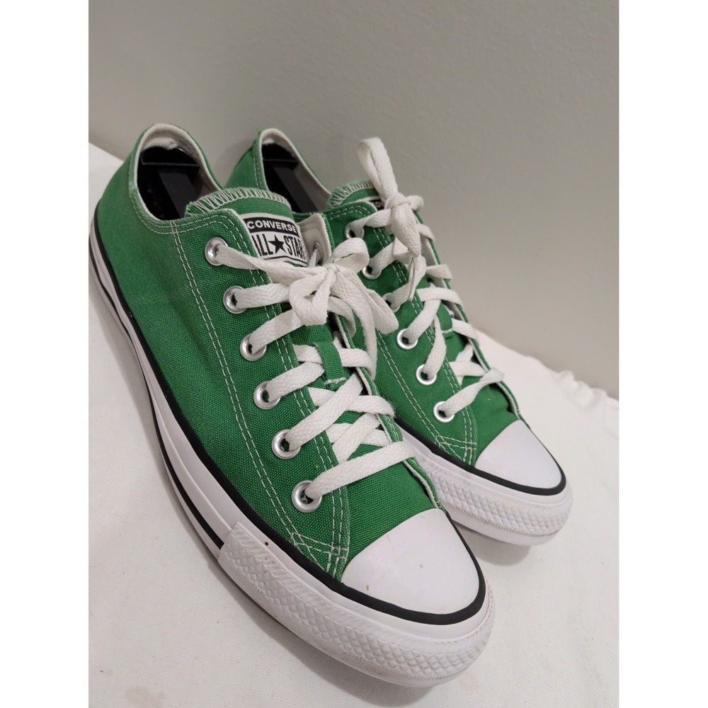 Converse Chuck Taylor All Star Green Sneakers Mens 7.5 Womens 9.5 150476F